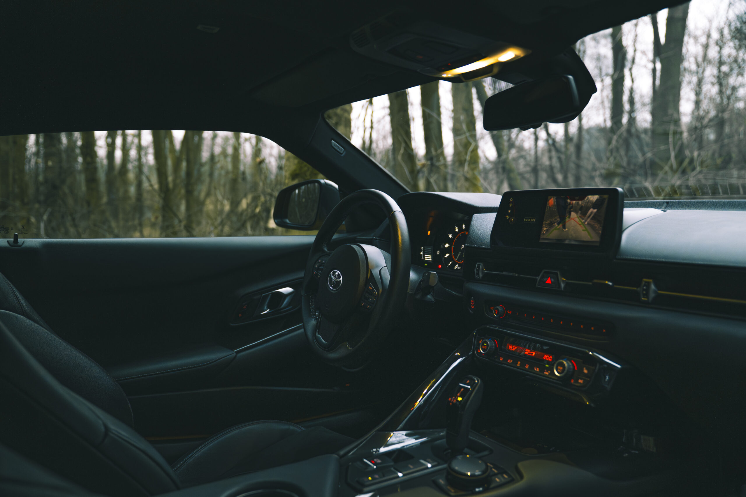 toyota supra a90 interior